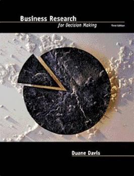 Hardcover Business Research for Decision Making (with InfoTrac) Book
