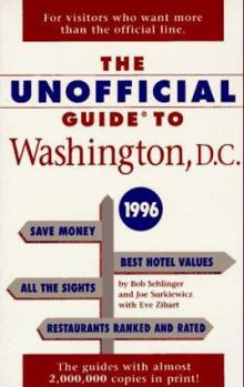 Paperback Unofficial Guiderg Washington, D.C. 1996 Book