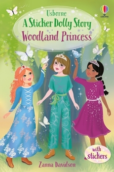 Paperback Woodland Princess - A Sticker Dolly Story Book