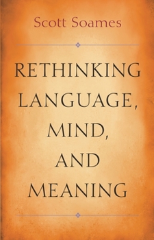 Paperback Rethinking Language, Mind, and Meaning Book