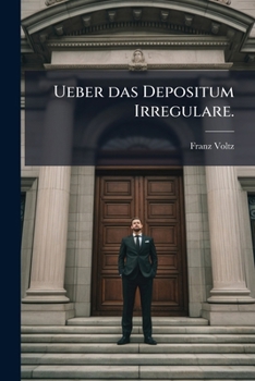 Paperback Ueber das Depositum Irregulare. [German] Book