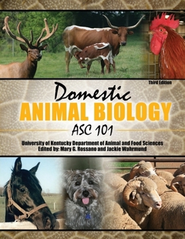 Paperback Domestic Animal Biology: ASC 101 Book