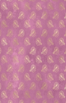 Paperback Dot Grid Journal Notebook: Pink Peacock Pattern - Bullet Planner Book - Dotted Grid - 5.5 X 8.5" 120 Pg - DIY Weekly Spread - Organizer - Habit T Book