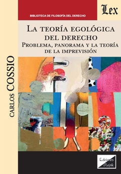 Paperback Teoría egológica del derecho [Spanish] Book