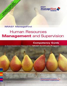 Paperback Human Resources Management and Supervision Competency Guide (NRAEF Managefirst) Book