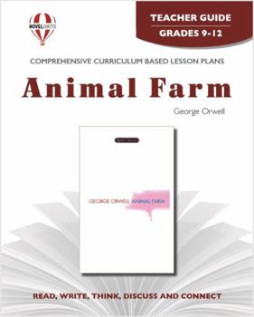 Paperback Animal farm - Teacher Guide by Novel Units, Inc. Book