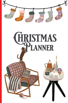 Paperback Christmas Planner: Christmas Planner with Tabs Vintage Design Book