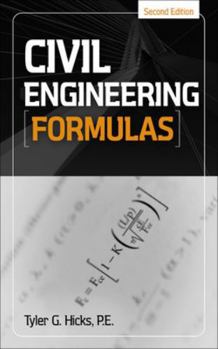 Hardcover Civil Engineering Formulas Book