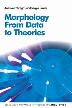 Morphology: From Data to Theories - Book  of the Edinburgh Advanced Textbooks in Linguistics