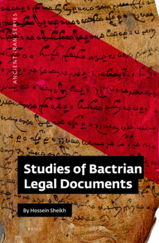 Hardcover Studies of Bactrian Legal Documents Book