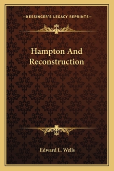 Paperback Hampton And Reconstruction Book