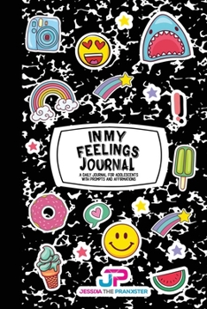 Paperback In My Feelings Journal (Black Marble) Book
