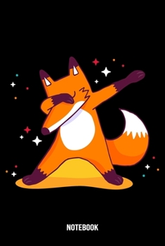 Notebook: Fox Notebook Blank Line Animal Journal Lined with Lines 6x9 120 Pages Checklist Record Book Funny Take Notes Planner Paper Christmas Gift for Cute Fox Lover Funny Women Girls