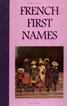 Hardcover French First Names Book