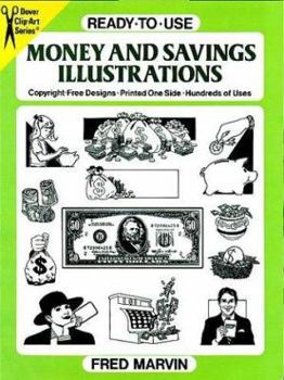 Paperback Ready-To-Use Money and Savings Illustrations Book
