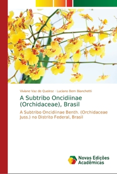 Paperback A Subtribo Oncidiinae (Orchidaceae), Brasil [Portuguese] Book