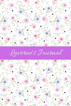 Paperback Laverne's Journal: Cute Personalized Name Notebook for Girls & Women - Blank Lined Gift Journal/Diary for Writing & Note Taking Book