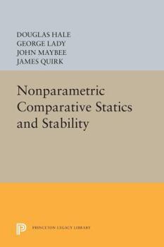 Paperback Nonparametric Comparative Statics and Stability Book