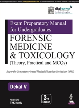 Paperback Exam Preparatory Manual for Undergraduates: Forensic Medicine & Toxicology: (Theory, Practical and MCQs) Book