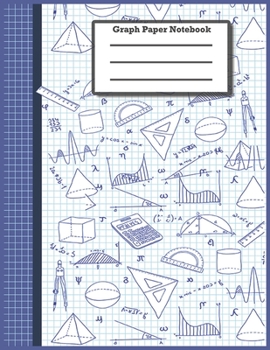 Paperback Graph Paper Composition Notebook: Grid Paper Notebook, Quad Ruled, 100 Sheets, 8.5 x 11 Large, Math and Science Composition Notebook for Students Book