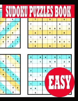 Paperback Sudoku Puzzle Book: Easy Sudoku Puzzle Book including Instructions and answer keys - Sudoku Puzzle Book for Adults Book