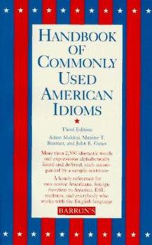 Paperback Handbook of Commonly Used American Idioms Book