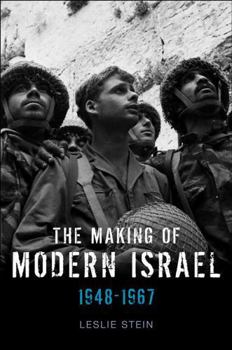Hardcover The Making of Modern Israel: 1948-1967 Book