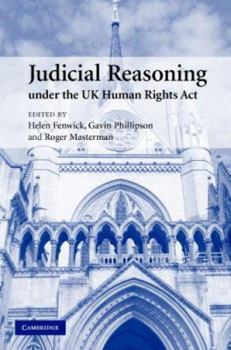 Hardcover Judicial Reasoning Under the UK Human Rights Act Book