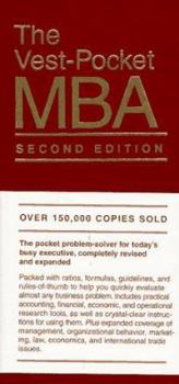 Hardcover The Vest-Pocket MBA Book