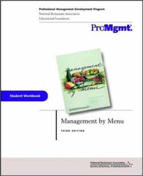 Paperback Management by Menu, Student Workbook Book