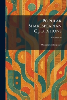 Paperback Popular Shakespearian Quotations Book