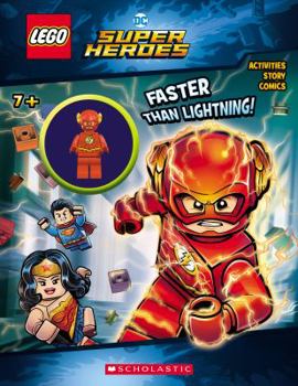 Paperback Faster Than Lightning! [With Minifigure] Book