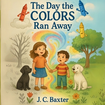 Paperback The Day the Colors Ran Away Book
