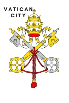 Paperback Vatican City: Country Flag A5 Notebook to write in with 120 pages Book
