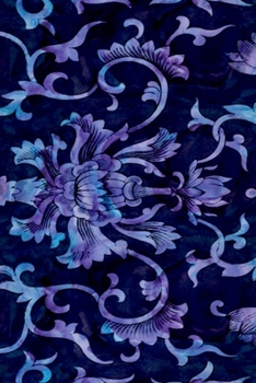 2020 Daily Planner Blue Floral Vintage Damask Pattern Design 388 Pages: 2020 Planners Calendars Organizers Datebooks Appointment Books Agendas