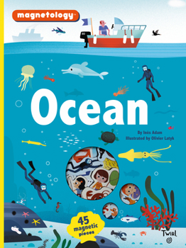 Hardcover Ocean: 45 Magnetic Pieces Book