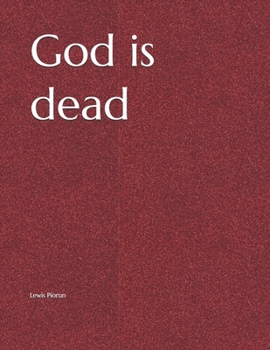 Paperback God is dead Book