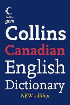 Paperback Canadian Dictionary (Collins GEM) Book