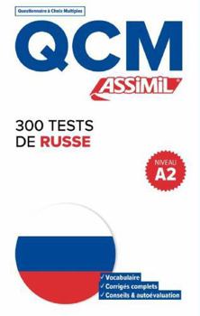 Paperback 300 tests de russe - niveau a2 [French] Book