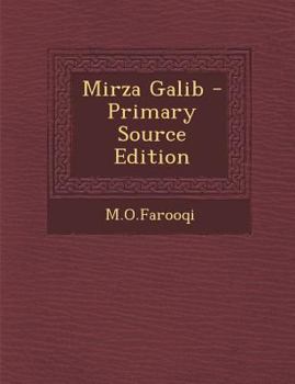 Paperback Mirza Galib [Urdu] Book