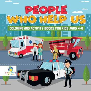 Paperback People Who Help Us Coloring and Activity Books for Kids Ages 4-8 Book