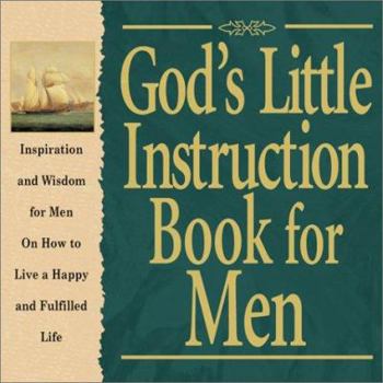 Hardcover God's Little Instruction Book for Men Book