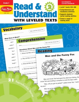 Paperback Read and Understand with Leveled Texts, Grade 2 Teacher Resource Book