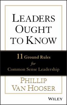 Hardcover Leaders Ought to Know Book