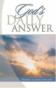 Hardcover God's Daily Answer Book