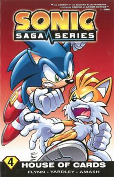 Paperback Sonic Saga Series 4: House of Cards Book