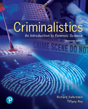 Hardcover Criminalistics: An Introduction to Forensic Science [High School Edition] Book