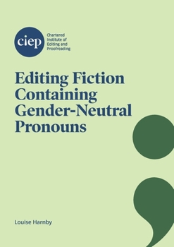 Paperback Editing Fiction Containing Gender-Neutral Pronouns Book