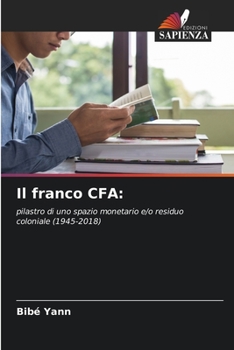 Paperback Il franco CFA [Italian] Book