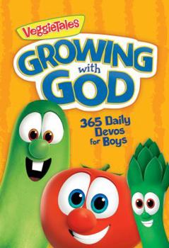 Paperback Growing with God: 365 Daily Devos for Boys Book